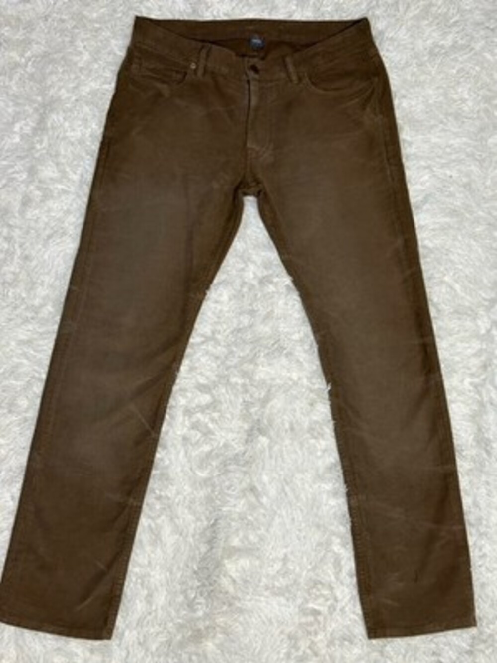 Vtg Polo Ralph Lauren Classic Dark Brown Khaki Pants Jeans Men's Size 33 x 32